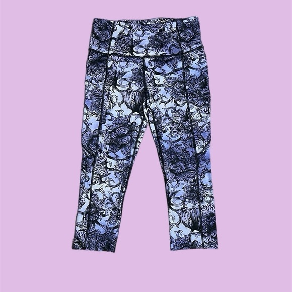 Lululemon Fast and Free High-Rise Crop 19” *7 Pocket Capris Sz 6 - Picture 1 of 11